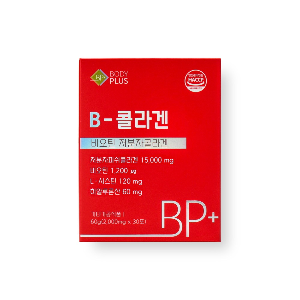 BP+ 바디플러스 비오틴 저분자 피쉬콜라겐 (2,000mg x 30포)